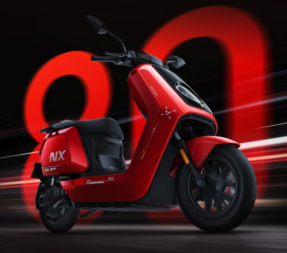 小牛NX风速电动摩托车上市 4799元起享40L超大空间与80km/h极速